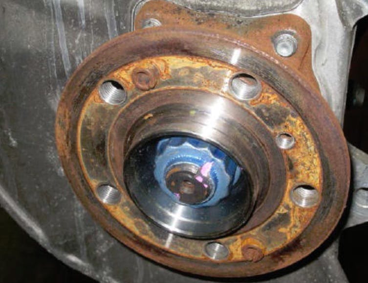 Cleaning hubs prior to installing brake discs is applicable to any vehicle to avoid potential lateral runout/brake shudder.