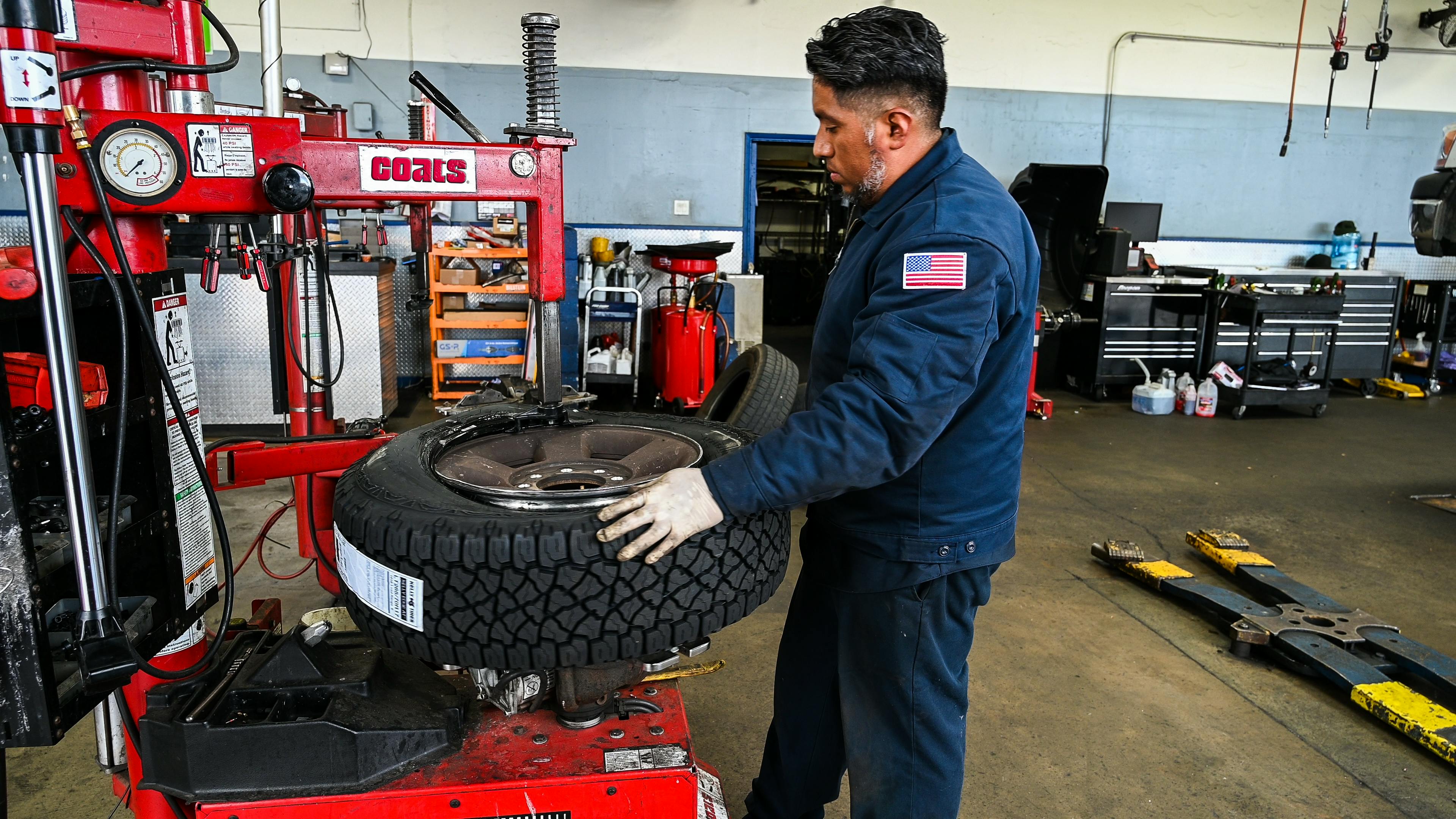 The Coats Company tire changer