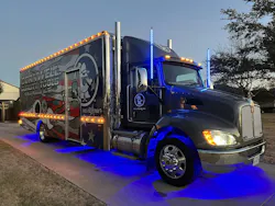 When Granados bought his new custom truck, he made sure to include underbody LEDs.