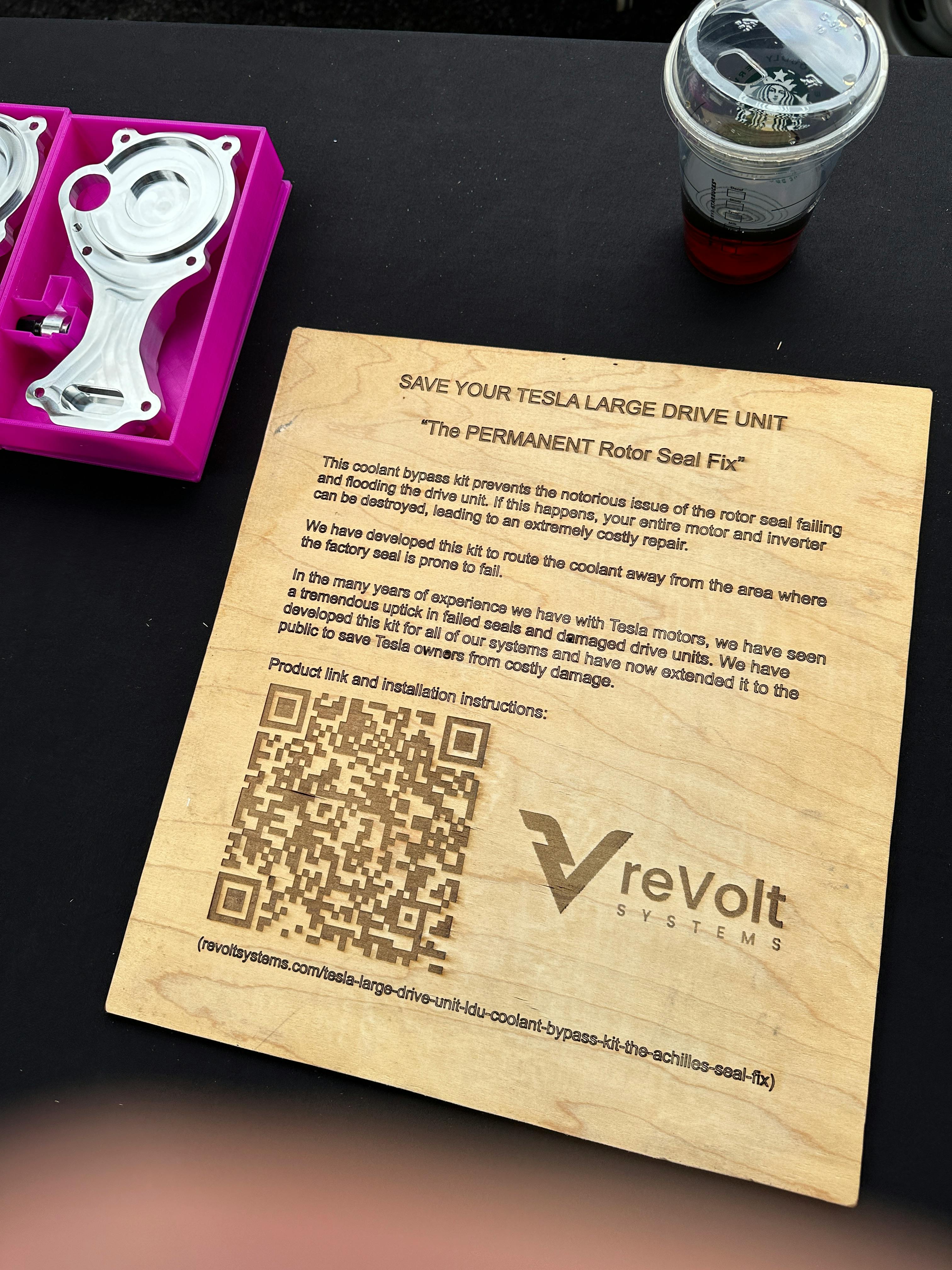 ReVolt Systems Tesla large drive unit fix