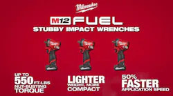 M12 FUEL™ Stubby Impact Wrenches Gen II
