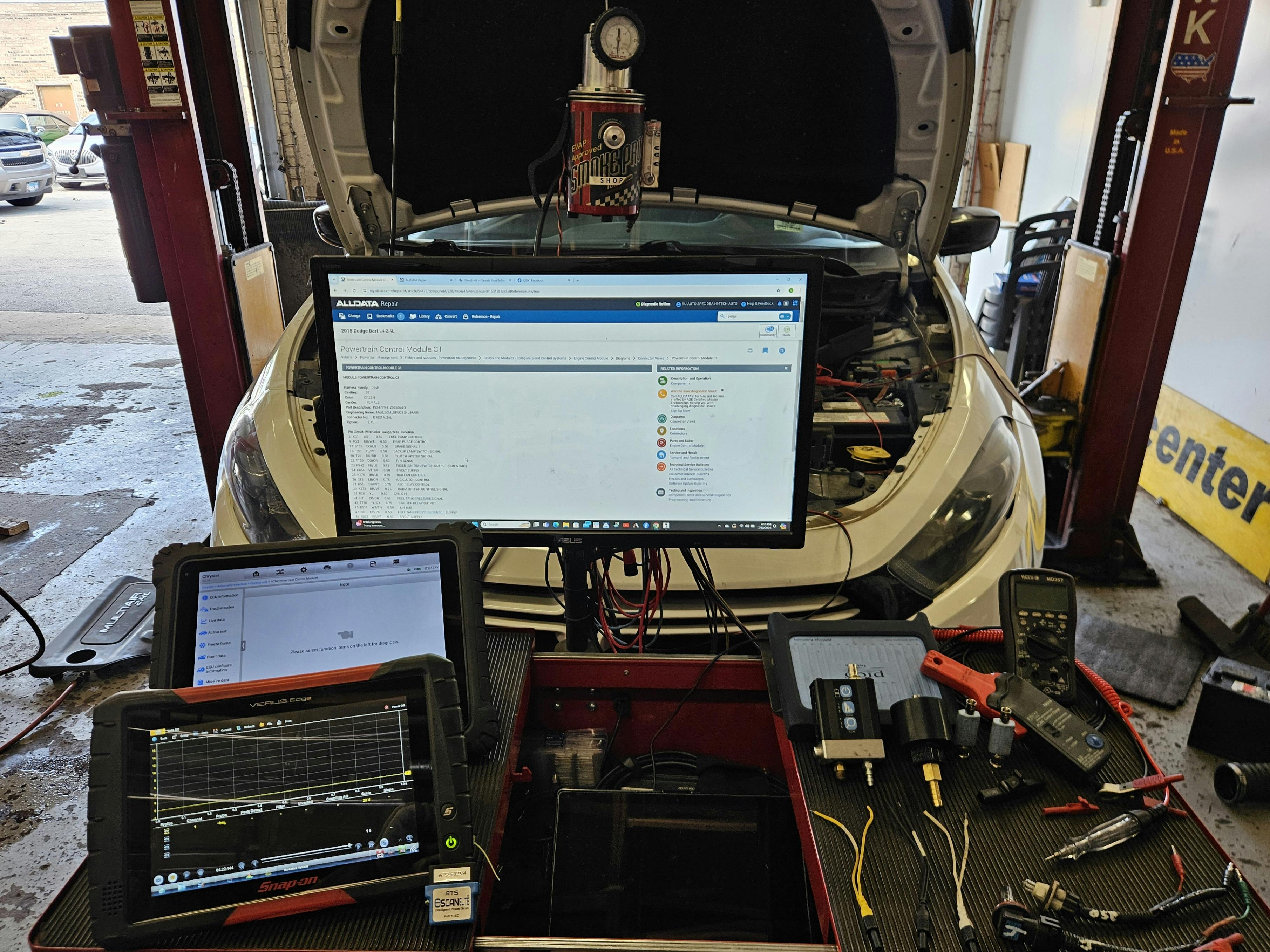 Digital inspection tools allow technicians to complete jobs quicker and more efficiently.