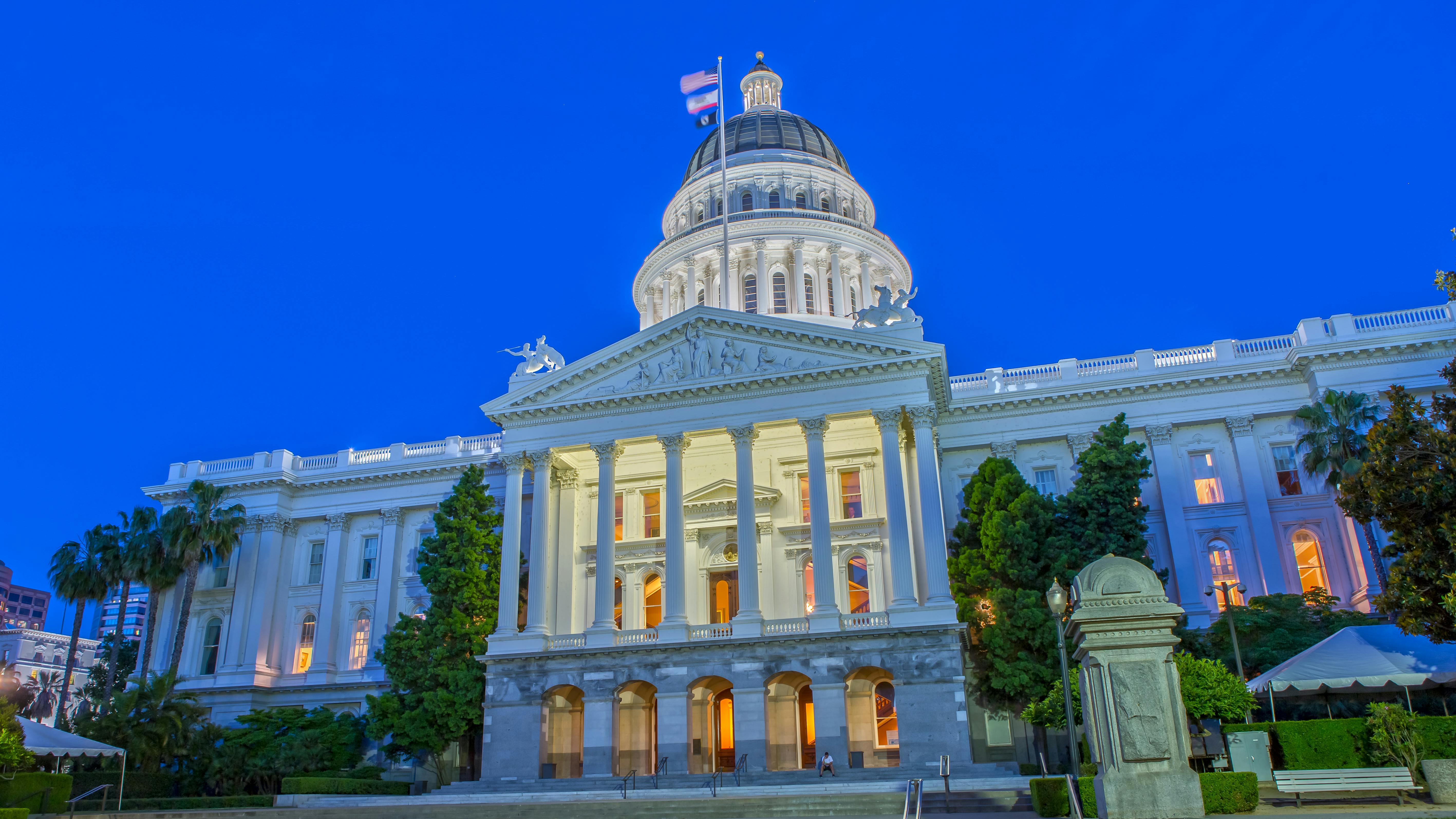 California state capitol building