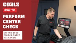 Coats 1500 Balancer Centering Check Coats 1500 Balancer Centering Check