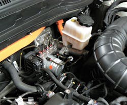 One unit that can control braking under all conditions (Kia). One unit that can control braking under all conditions (Kia).