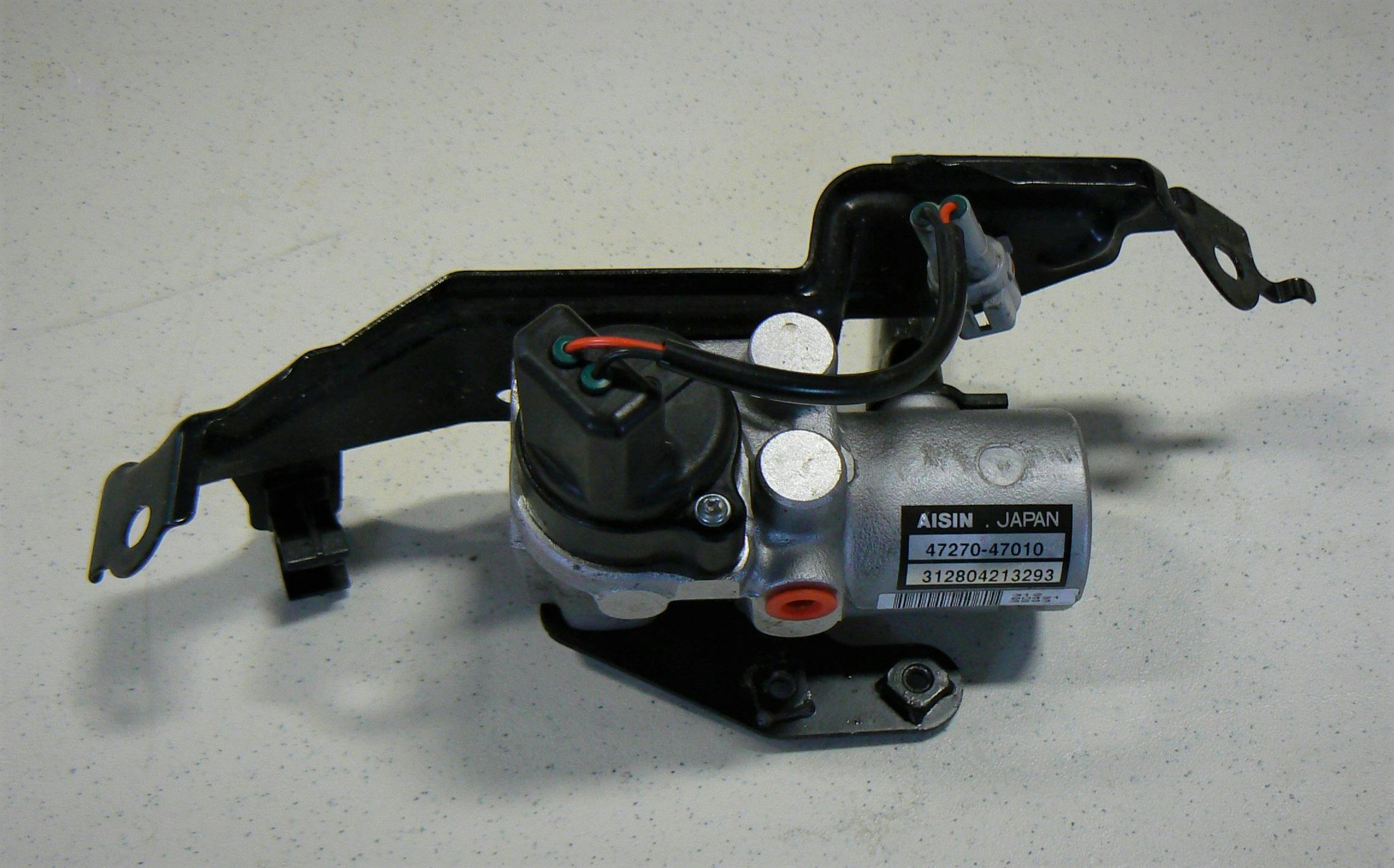 This stroke simulator from a Gen II Prius will fool your foot into believing that you are stopping the vehicle.