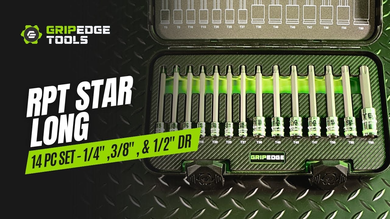 RPT Star (Torx) | Long 14pc Bit Socket Set | Product Overview