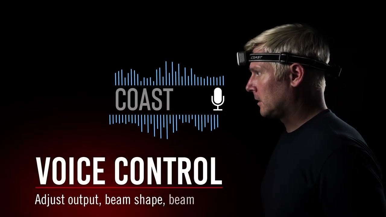 Introducing COAST'S New RL35R Voice Activated Headlamp