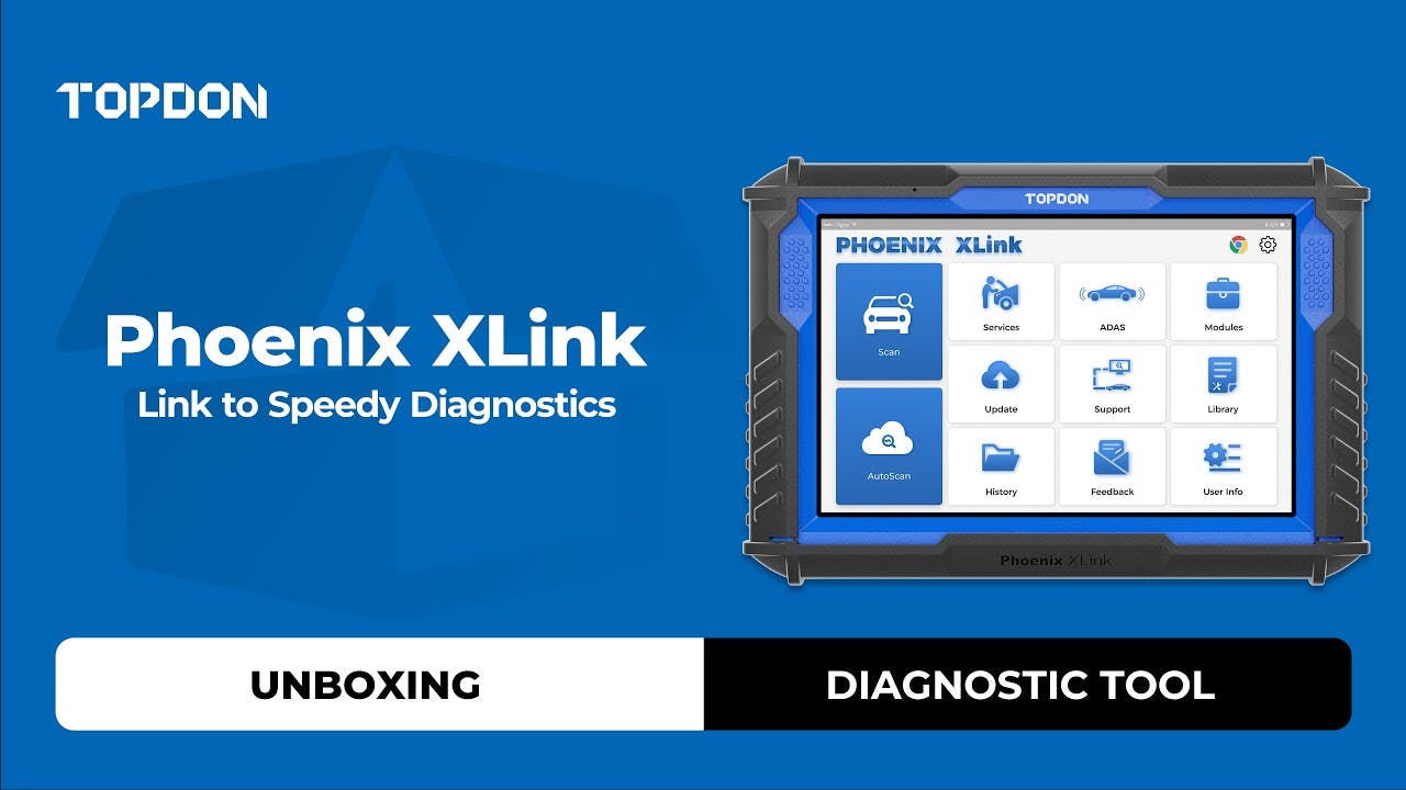 TOPDON Phoenix XLink | Unboxing | Link to Speedy Diagnostics
