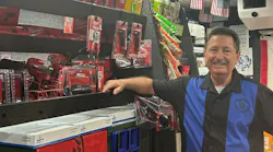 MacRae does his best to keep the most relevant tools on his truck for his customers.