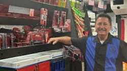 MacRae does his best to keep the most relevant tools on his truck for his customers. MacRae does his best to keep the most relevant tools on his truck for his customers.