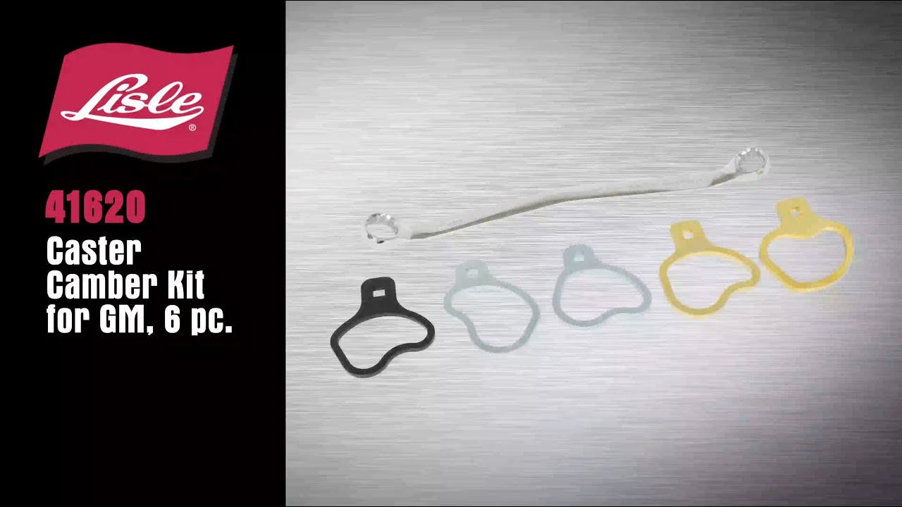 Lisle 41620 Caster Camber Kit for GM, 6 pc