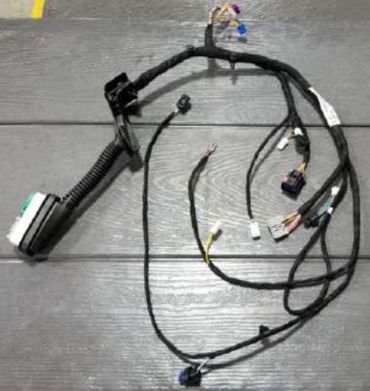 Right rear door harness.