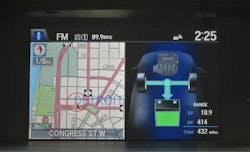 The dashboard of an xEV will show the driver when they are in regenerative mode. The dashboard of an xEV will show the driver when they are in regenerative mode.