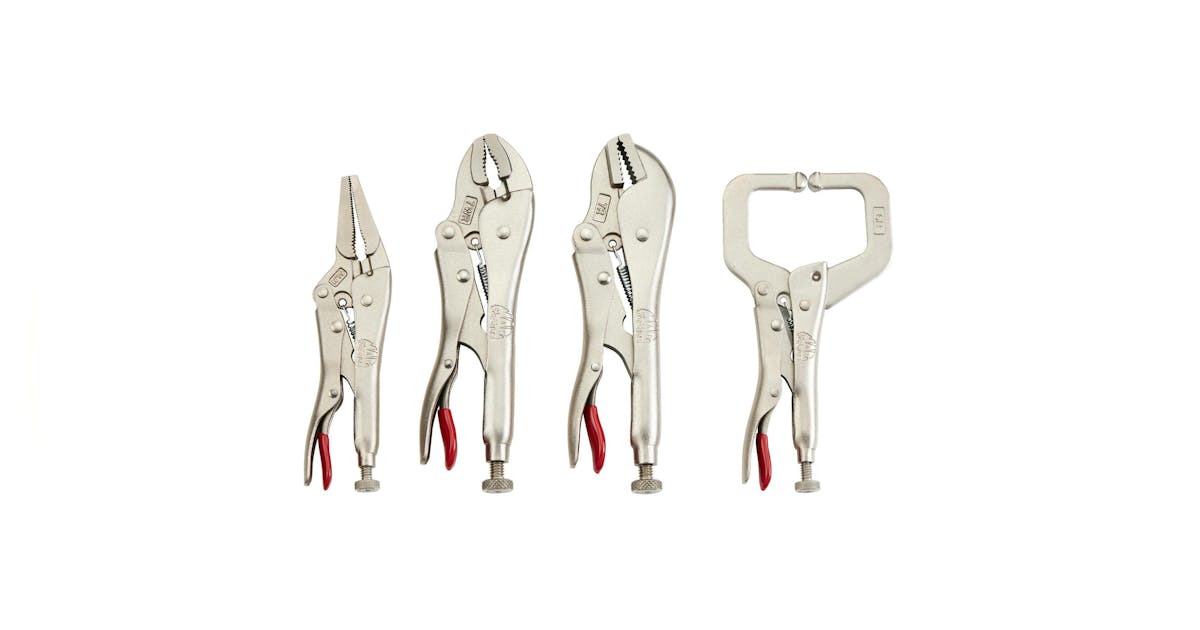 3-pc and 4-pc Trigger Release Locking Pliers, Nos. MLPTR3SET, MLPTR4SET ...