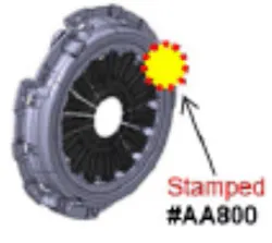 New clutch cover. New clutch cover.