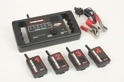 Having access to an NVH analyzer is very helpful when trying to isolate a vibration or noise. This unit from Steelman is but one example. Transmitters can be mounted in suspect areas, which send a signal to the receiver. Having access to an NVH analyzer is very helpful when trying to isolate a vibration or noise. This unit from Steelman is but one example. Transmitters can be mounted in suspect areas, which send a signal to the receiver.