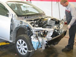 Collision damage opens up a world of potential NVH issues. If the vehicle was repaired by a body shop and the customer now complains about noises and/or vibrations, an NVH analyzer can be invaluable. Collision damage opens up a world of potential NVH issues. If the vehicle was repaired by a body shop and the customer now complains about noises and/or vibrations, an NVH analyzer can be invaluable.