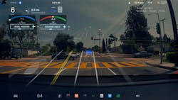 Figure 3 — Tesla FSD demonstration video Figure 3 — Tesla FSD demonstration video