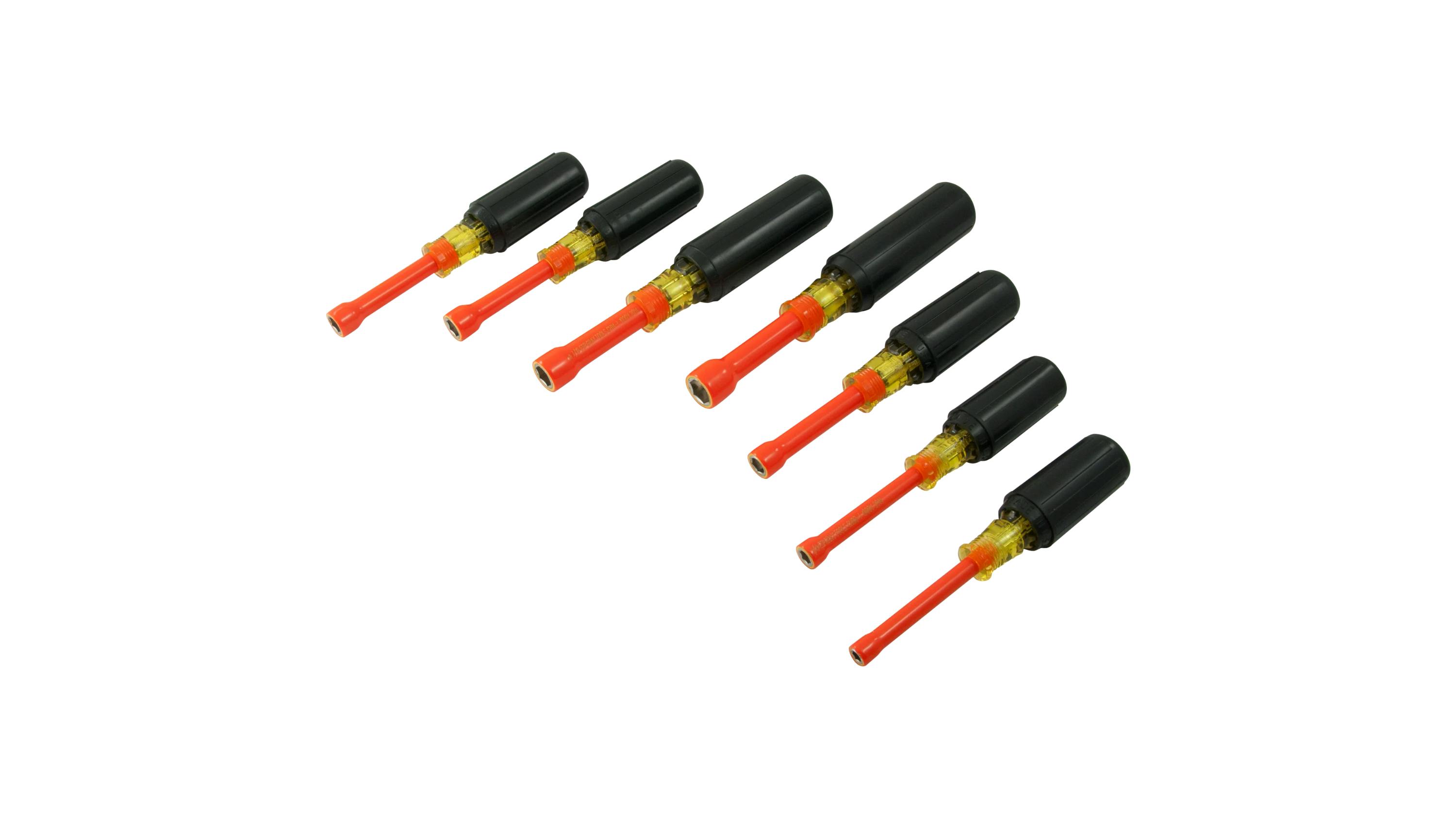 Gray Tools Insulated 7-pc SAE Nut Driver Set