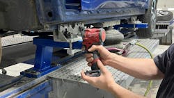 Impact wrenches are particularly useful for quickly removing rusted or stubborn bolts, making them a staple in collision repair shops. Impact wrenches are particularly useful for quickly removing rusted or stubborn bolts, making them a staple in collision repair shops.