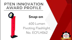 Innovation Award Profile: Snap-on 600 Lumen Pivoting Flashlight
