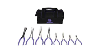 8-pc Long Reach Pliers Set - Purple, No. SPLR8P | Vehicle Service Pros