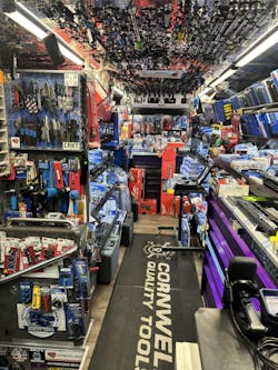 It's important to keep a variety of smaller A/C tools on your truck like gauge sets, vacuum pumps, and oil injectors. It's important to keep a variety of smaller A/C tools on your truck like gauge sets, vacuum pumps, and oil injectors.