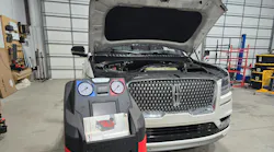 It's essential to get a full analysis of the vehicle's A/C system before performing any repairs.