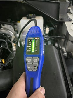 The Mastercool 55900 Probe Type Leak Detector meets all the necessary standards and is made in the USA. The Mastercool 55900 Probe Type Leak Detector meets all the necessary standards and is made in the USA.