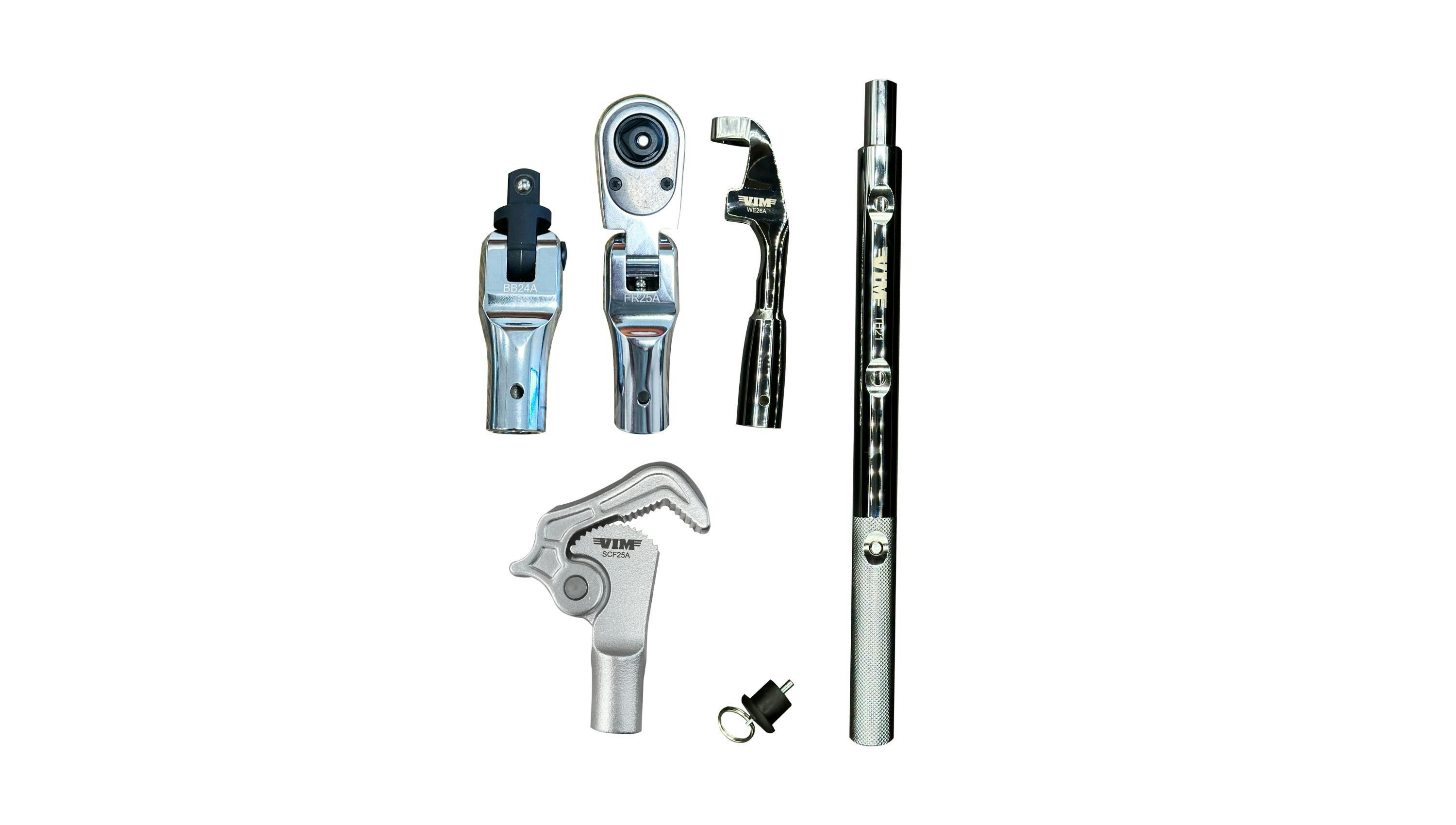 VIM Tools Extendable Wrench Extender with Detachable Head