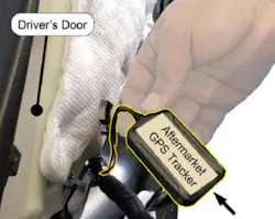 An aftermarket GPS tracker that is wired to the vehicle can cause issues.