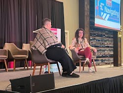 Opening keynote Kristine Frost (left) and Kathleen Long (right) Opening keynote Kristine Frost (left) and Kathleen Long (right)