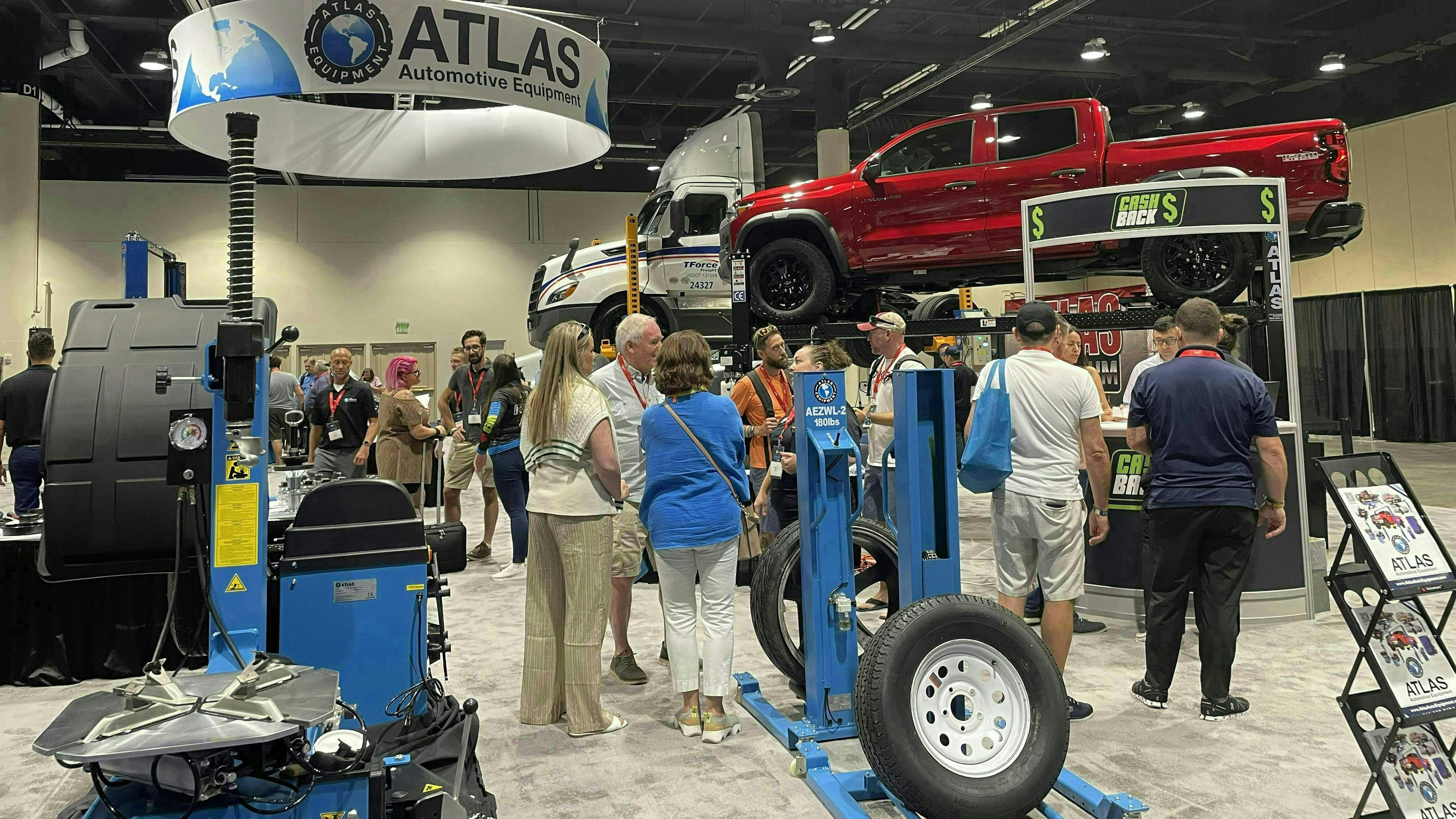 ISN Tool Dealer Expo 2024 - Atlas booth