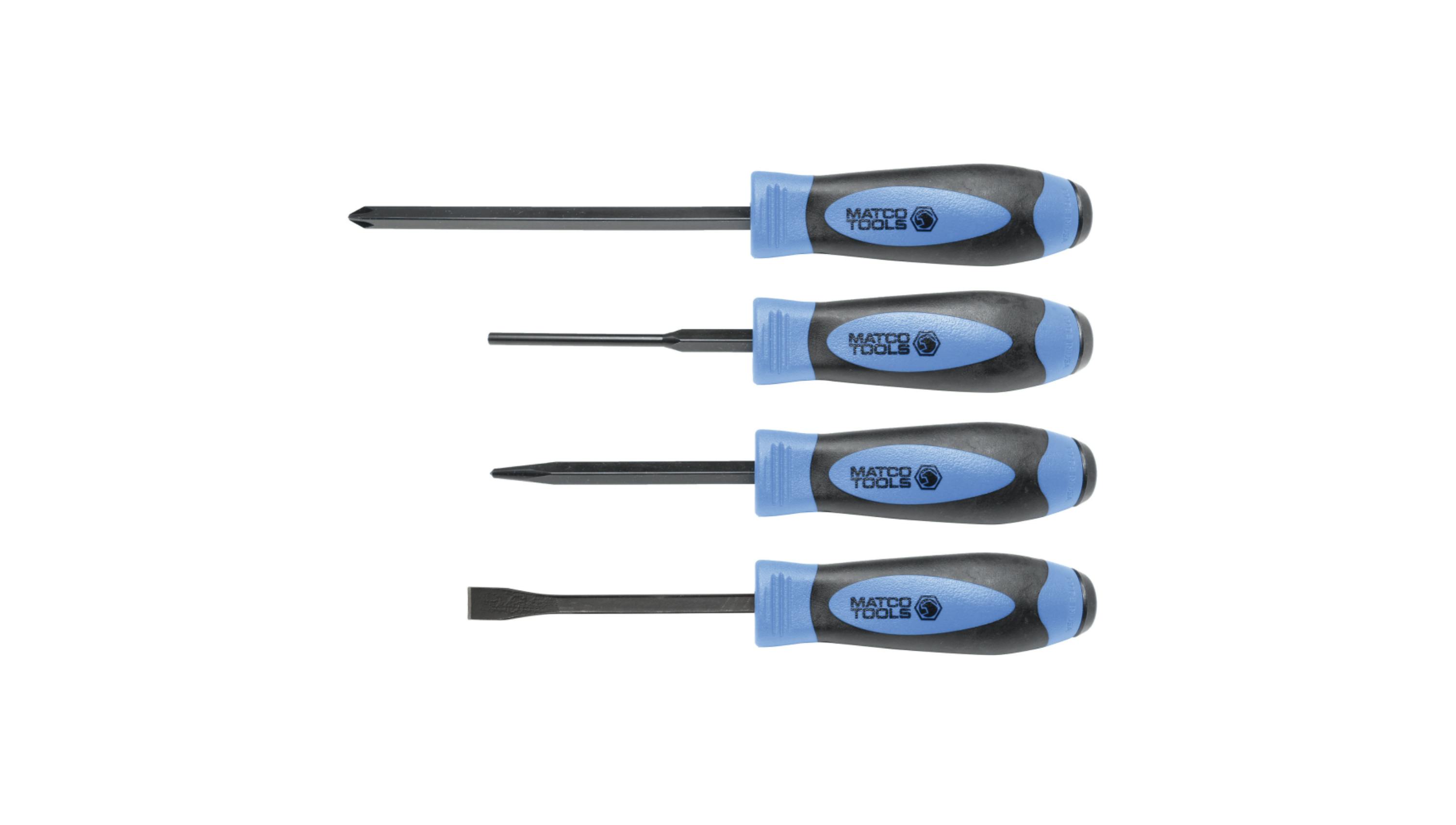 4-pc Demolition Punch Chisel Set, No. SDCP4B