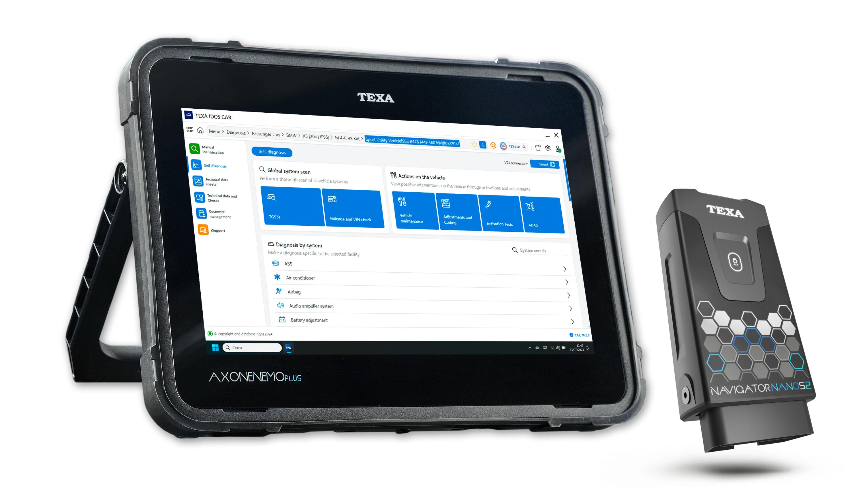 TEXA USA IDC6 Software Update with AI Diagnostic Assistant