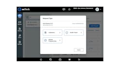 asTech Mechanical demo screen asTech Mechanical demo screen
