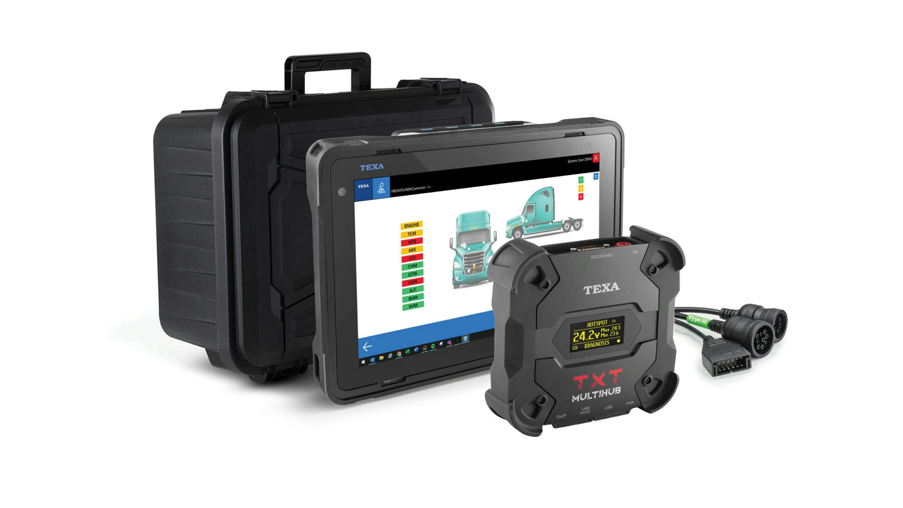 TEXA IDC6 HD Truck Diagnostics - AI Diagnostic Assist