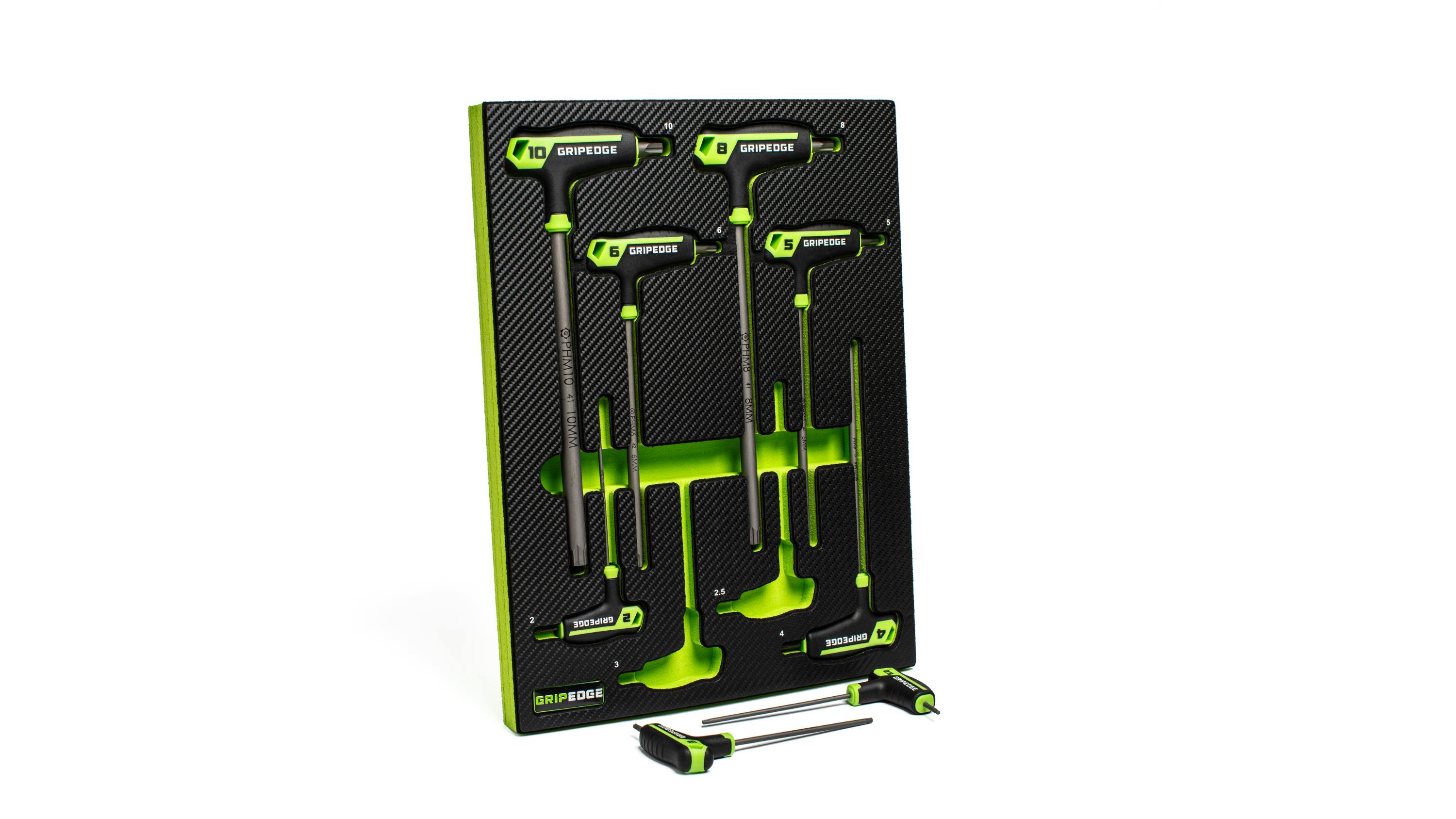 8-pc Metric Hex T-Handle Set, No. PHM8s