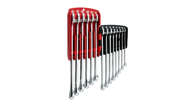 14-pc 12-pt Metric RBRT Combination Wrench Set, No. SCLM14RBRT12