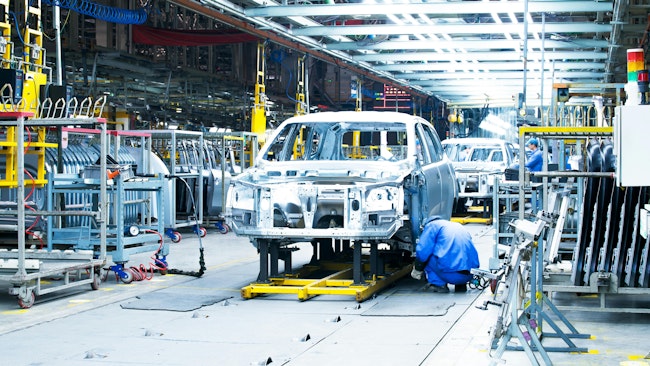 adobe stock car manufacturing
