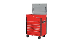 36' 6-Drawer Deluxe Flip-Lid Shop Cart, No. KRSC2460 36' 6-Drawer Deluxe Flip-Lid Shop Cart, No. KRSC2460