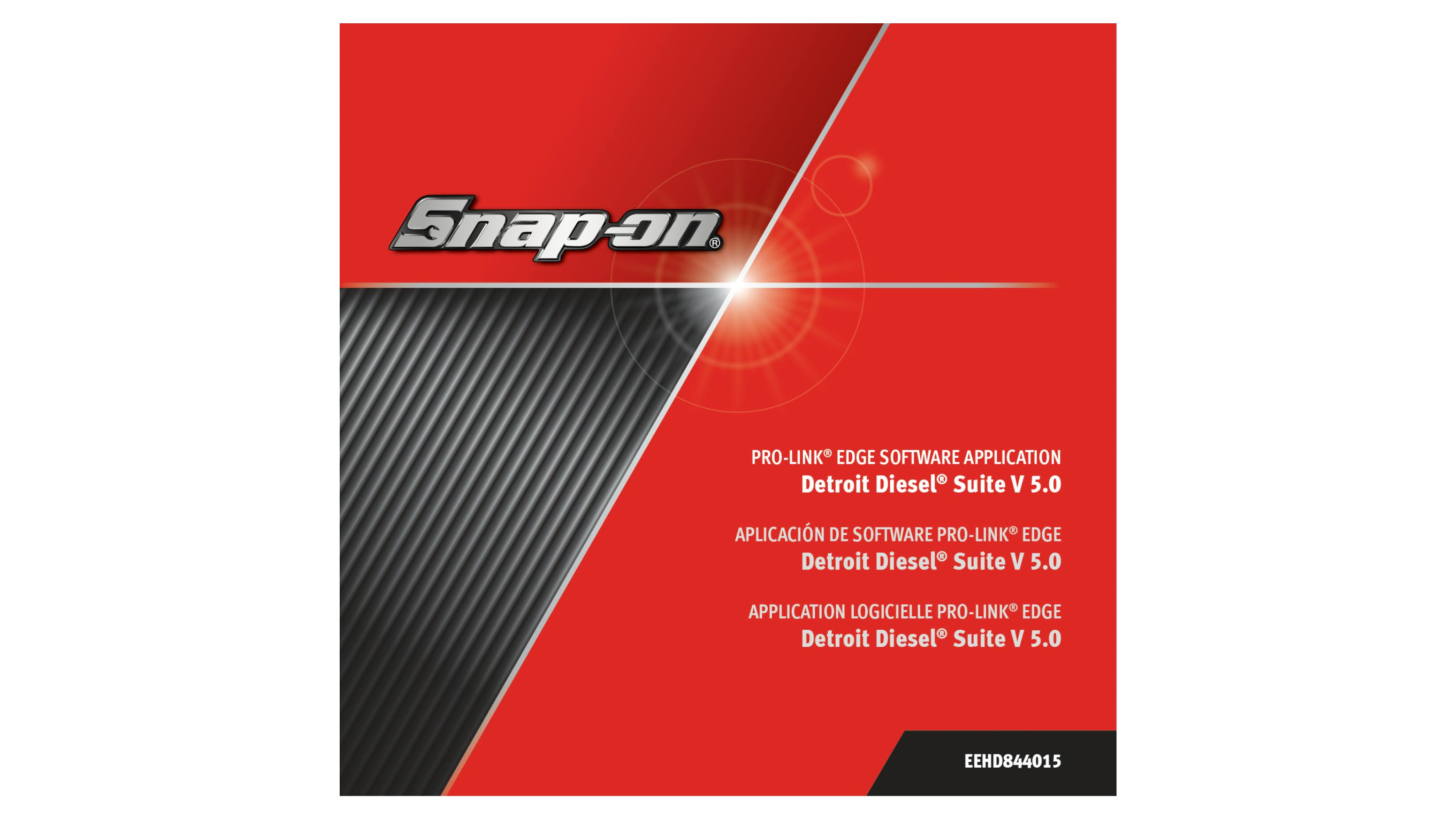 Detroit Diesel DDEC Suite v5.0, No. EEHD844015