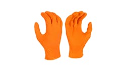 8mm Nitrile Diamond Grip Disposable Industrial Grade Glove, No. RWG9608 8mm Nitrile Diamond Grip Disposable Industrial Grade Glove, No. RWG9608