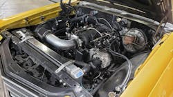 GM LS platform in a second gen A-Body wagon using an Edelbrock Pro-Flo 4+ EFI engine management system. GM LS platform in a second gen A-Body wagon using an Edelbrock Pro-Flo 4+ EFI engine management system.