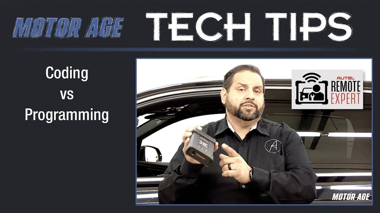 Understanding the difference between automotive programming and coding with the Autel MS909