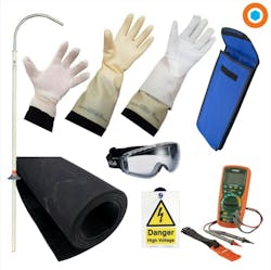 Figure 1 — While working on hybrid vehicles, you'll need the appropriate PPE to stay safe, which includes insulated gloves, insulated hand tools, and a minimum Matco CAT 3 DVOM, to name a few. Figure 1 — While working on hybrid vehicles, you'll need the appropriate PPE to stay safe, which includes insulated gloves, insulated hand tools, and a minimum Matco CAT 3 DVOM, to name a few.