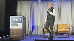 ETI ToolTech's day one keynote speaker, Steve Greenfield from Automotive Ventures. ETI ToolTech's day one keynote speaker, Steve Greenfield from Automotive Ventures.