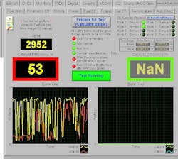 Here’s an example of converter efficiency under engine load. Here’s an example of converter efficiency under engine load.