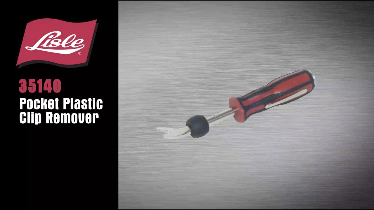 Lisle 35140 Pocket Plastic Clip Remover
